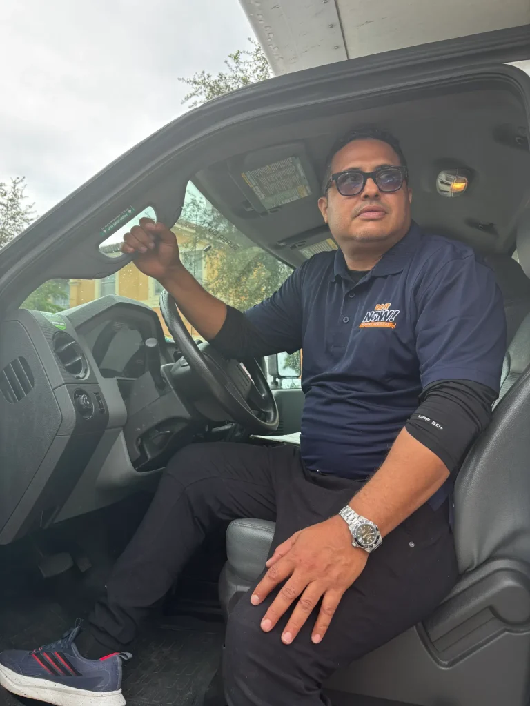 -Truck driving