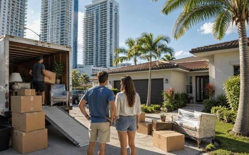 brickell to kendall move with family relocating from condo to suburban home in Miami
